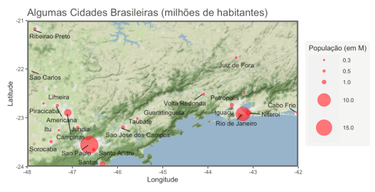 Mapa do Brasil (recorte)